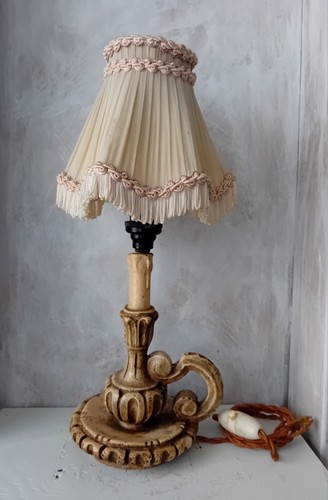 Vintage plaster cast table - plaster,