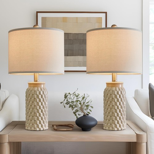 Ceramic table lamps set - ceramic,