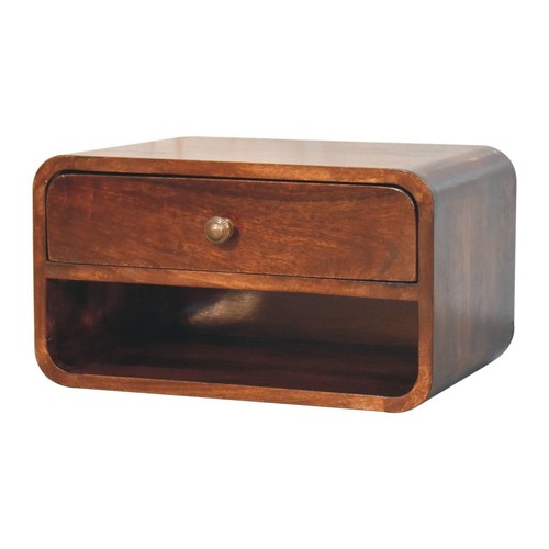 Curved california walnut - california,