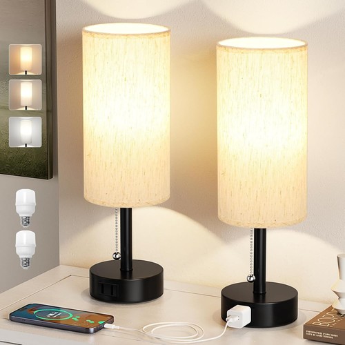 Bedside table lamps - table, 2