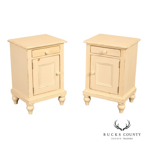 Coastal style pair painted - coastal,