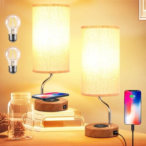 Smart bedside table lamp set - smart,