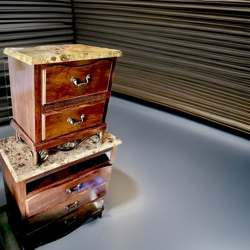 Nightstand and chest - chest, drawers