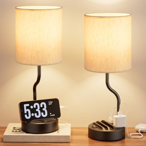 Bedside lamps for bedroom set - for,