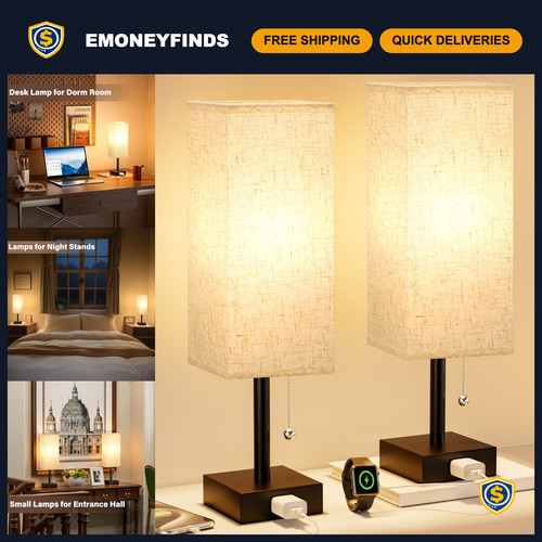 Cream bedside lamp 14 3in - cream,