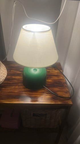 Vintage green ceramic table - vintage,