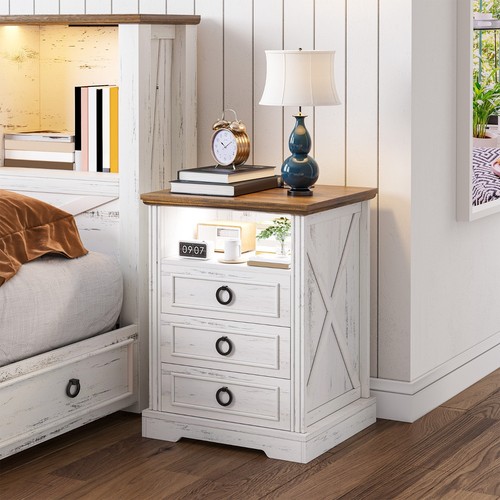 Farmhouse nightstand 3 - farmhouse,
