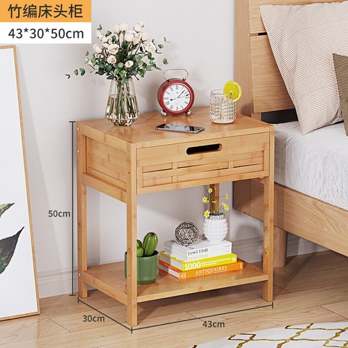 Bedroom bedside table simple - bedroom,